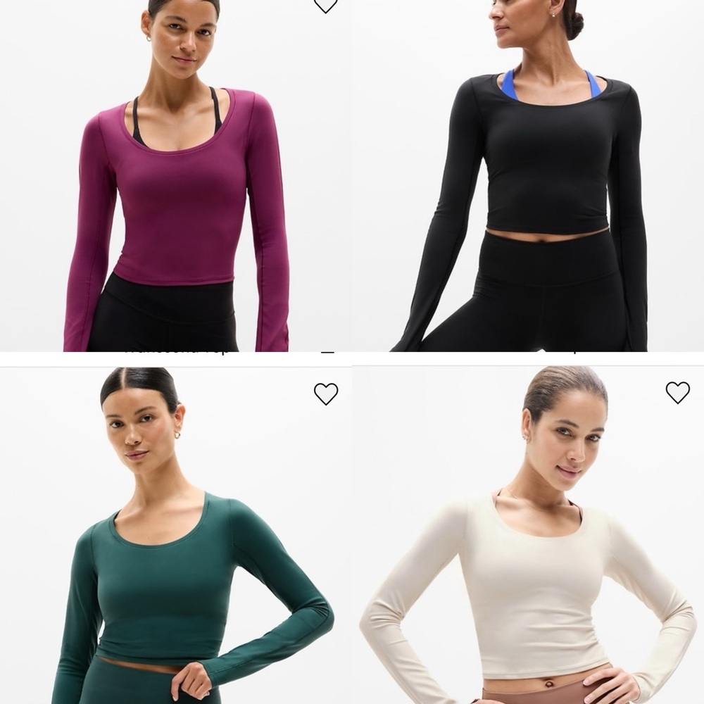 *4 SHIRT LOT* 4 Athleta transcend tops